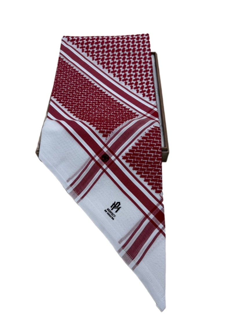 Perfect Man Red Shemagh - Image 2
